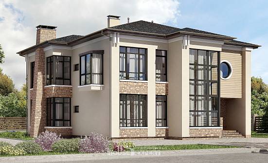 300-005-Л Проект двухэтажного дома, уютный загородный дом из кирпича Новодвинск | Проекты домов от House Expert