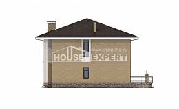 180-015-Л Проект двухэтажного дома, недорогой коттедж из твинблока Коряжма, House Expert