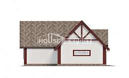 145-002-Л Проект гаража из бризолита Коряжма, House Expert