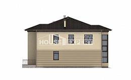 300-006-П Проект двухэтажного дома, гараж, большой коттедж из кирпича, Няндома